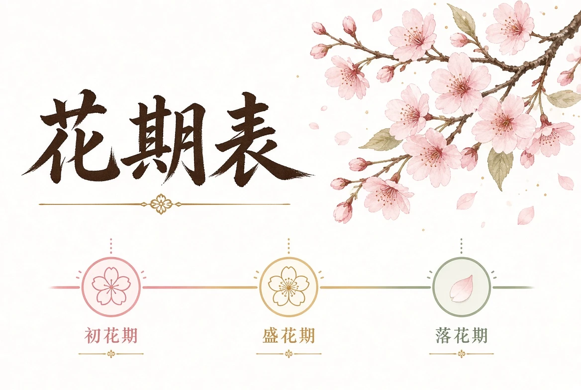 内容整理花期表